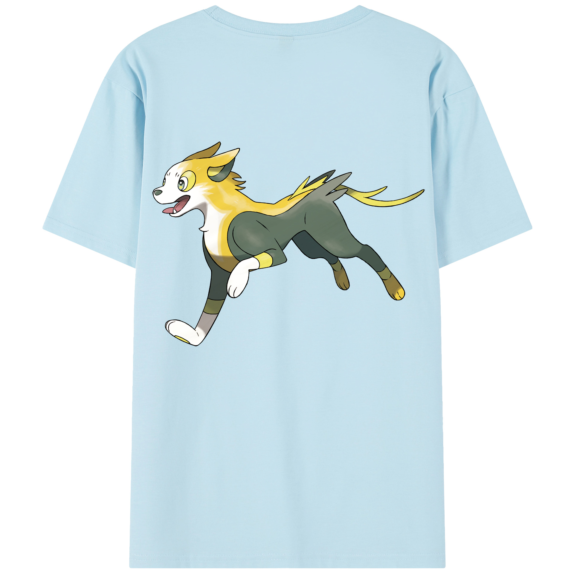 （画像用） ポケットモンスター Pokémon 綿100％半袖Tシャツ（背面プリント）